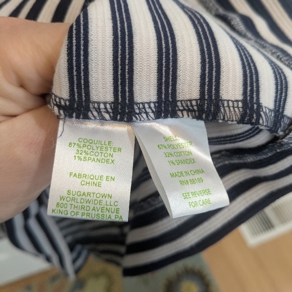 Lilly Pulitzer Charlene Navy Stripe Dress - Picture 5 of 6